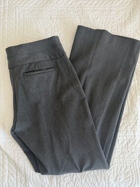 Express Women’s Editor Pants Trousers Grey VGC Size 6 Regular